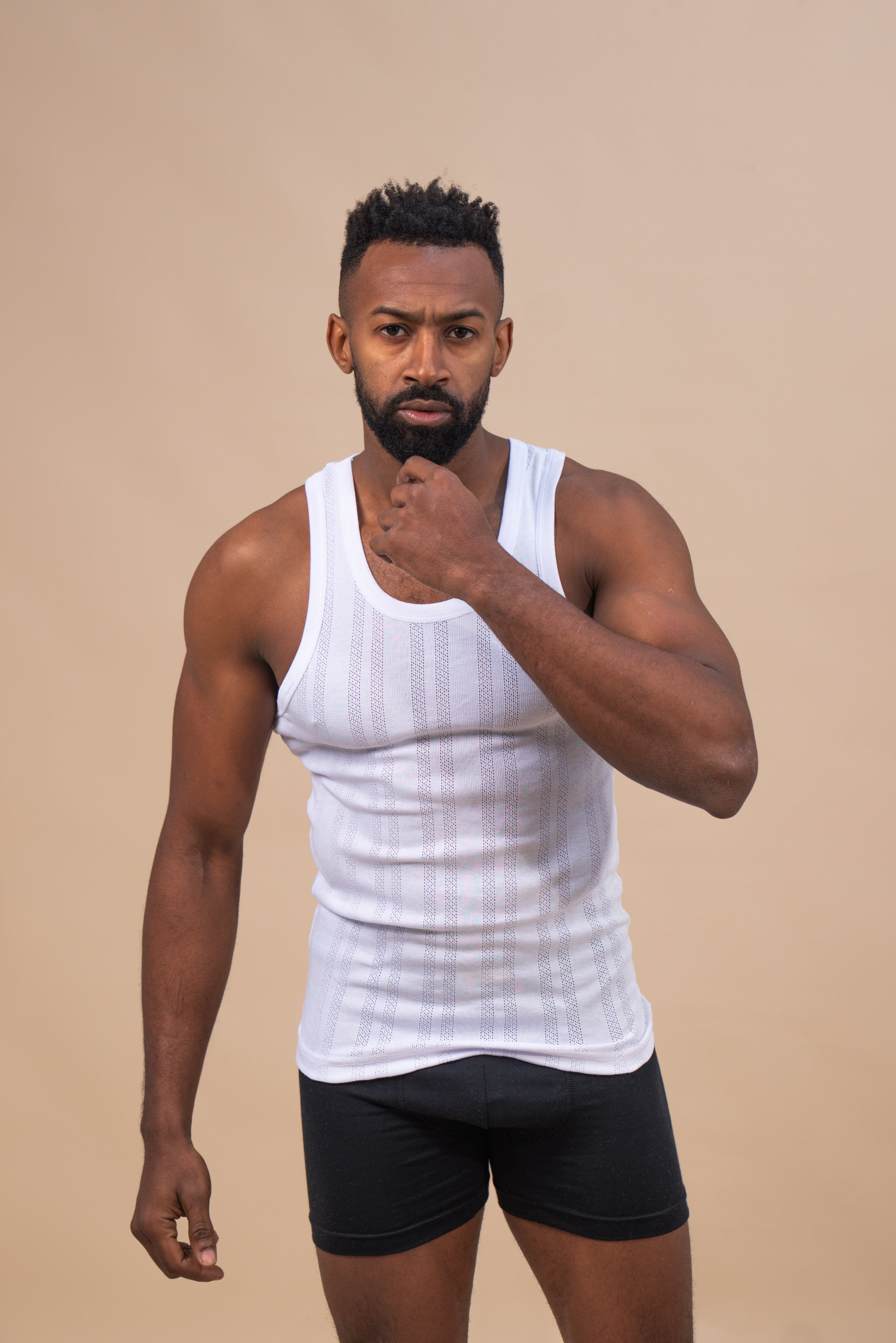 Pure Cotton Ribbed tank top