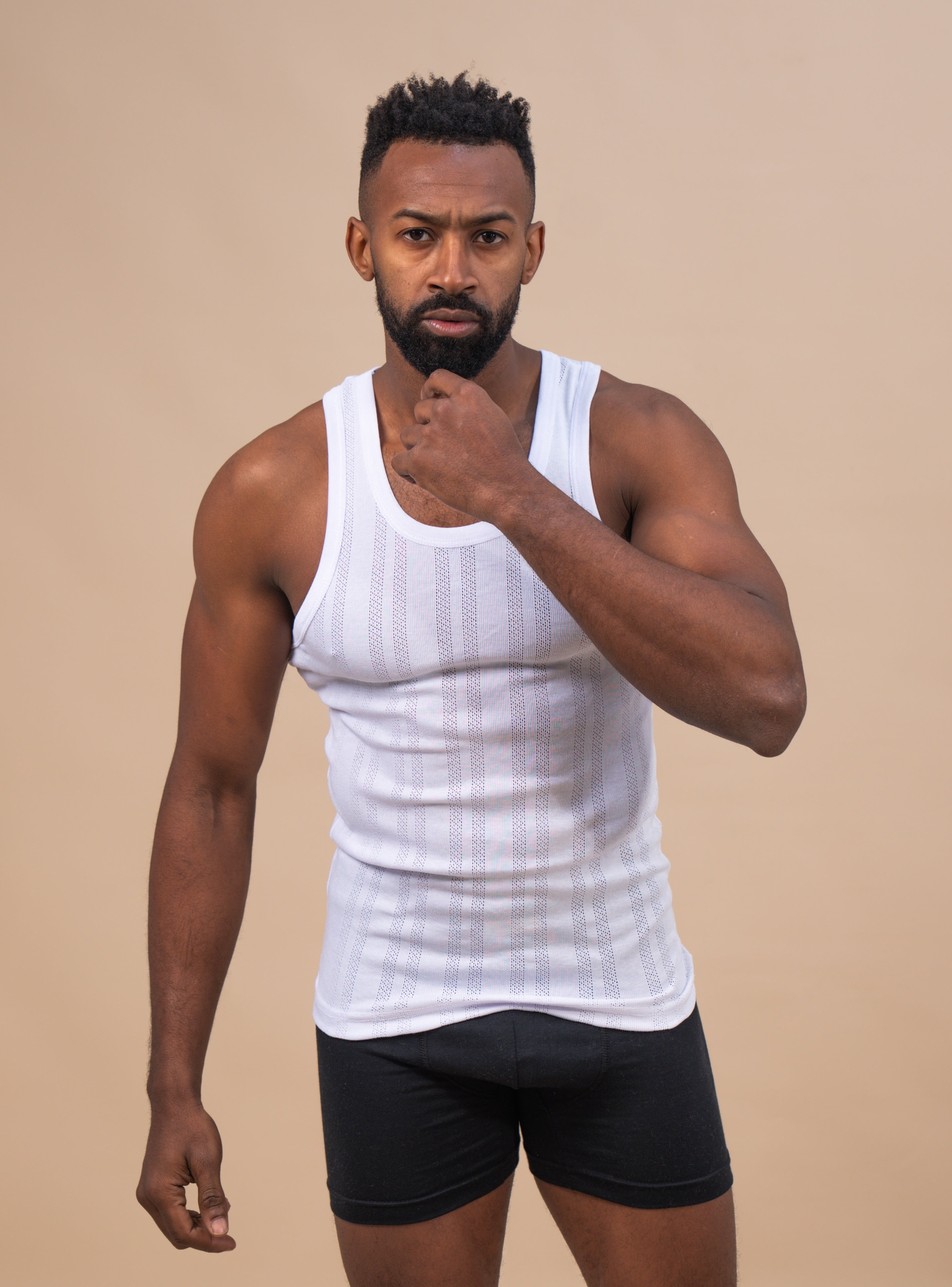 Pure Cotton Pointelle Tank Top