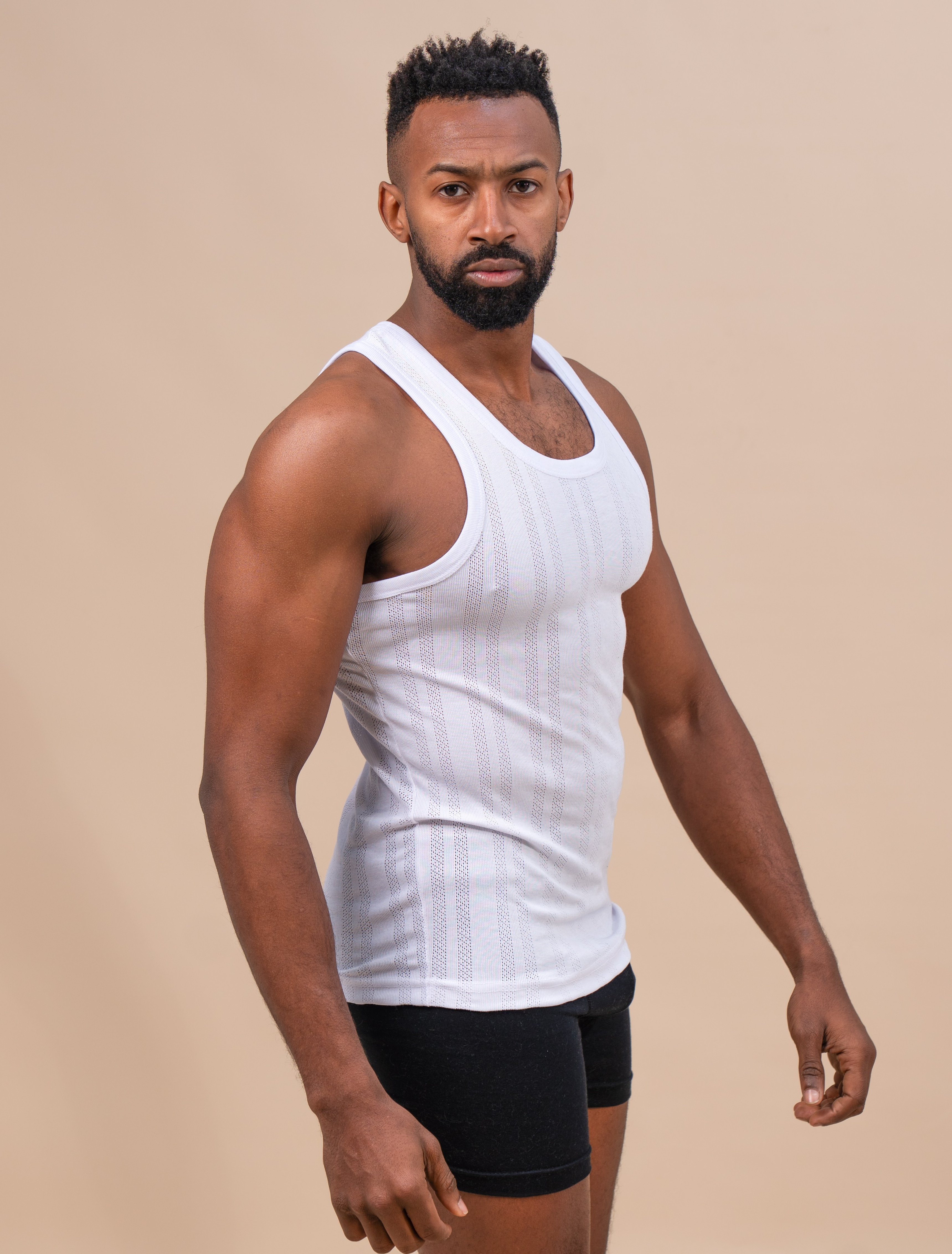 Pure Cotton Pointelle Tank Top