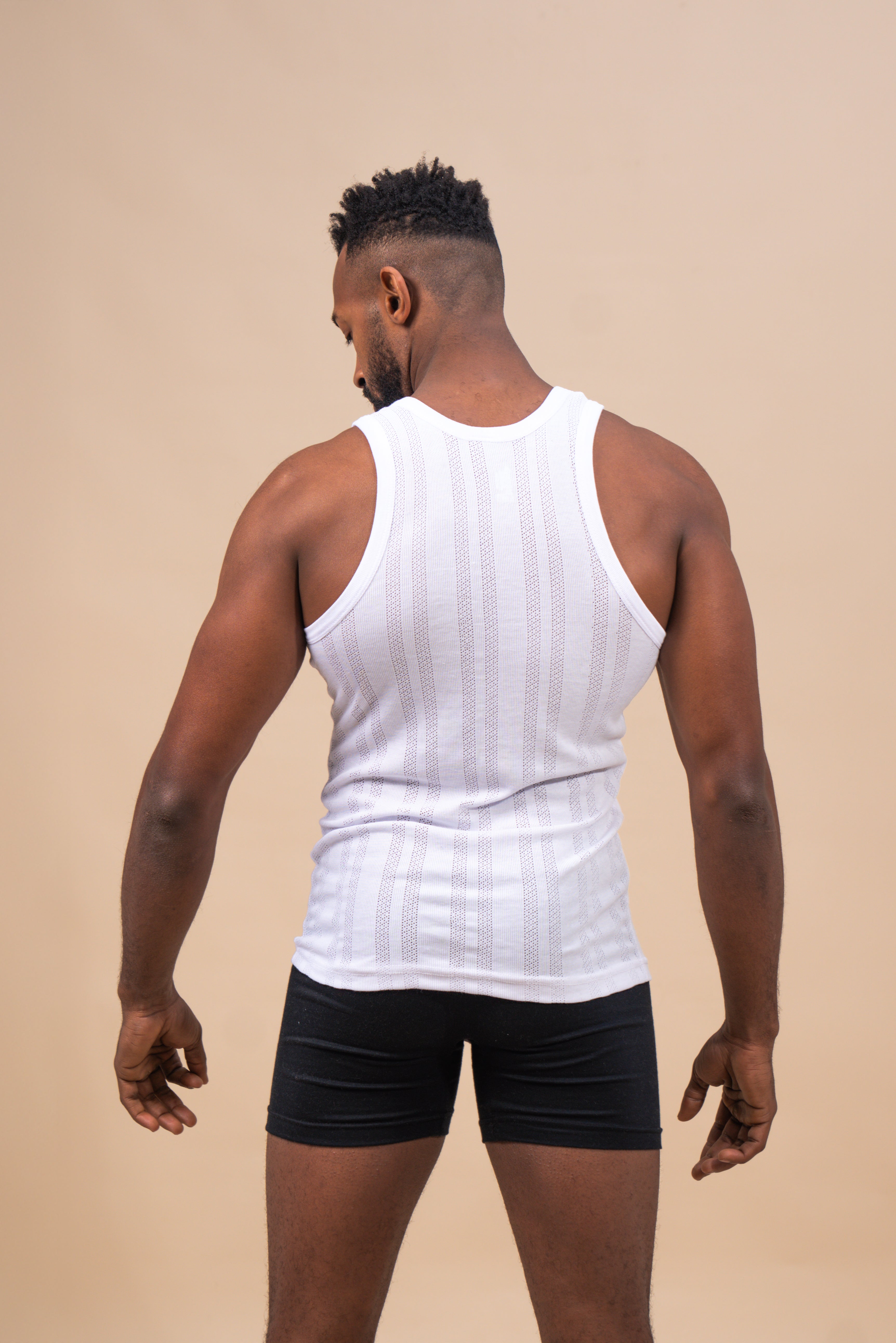 Pure Cotton Ribbed tank top
