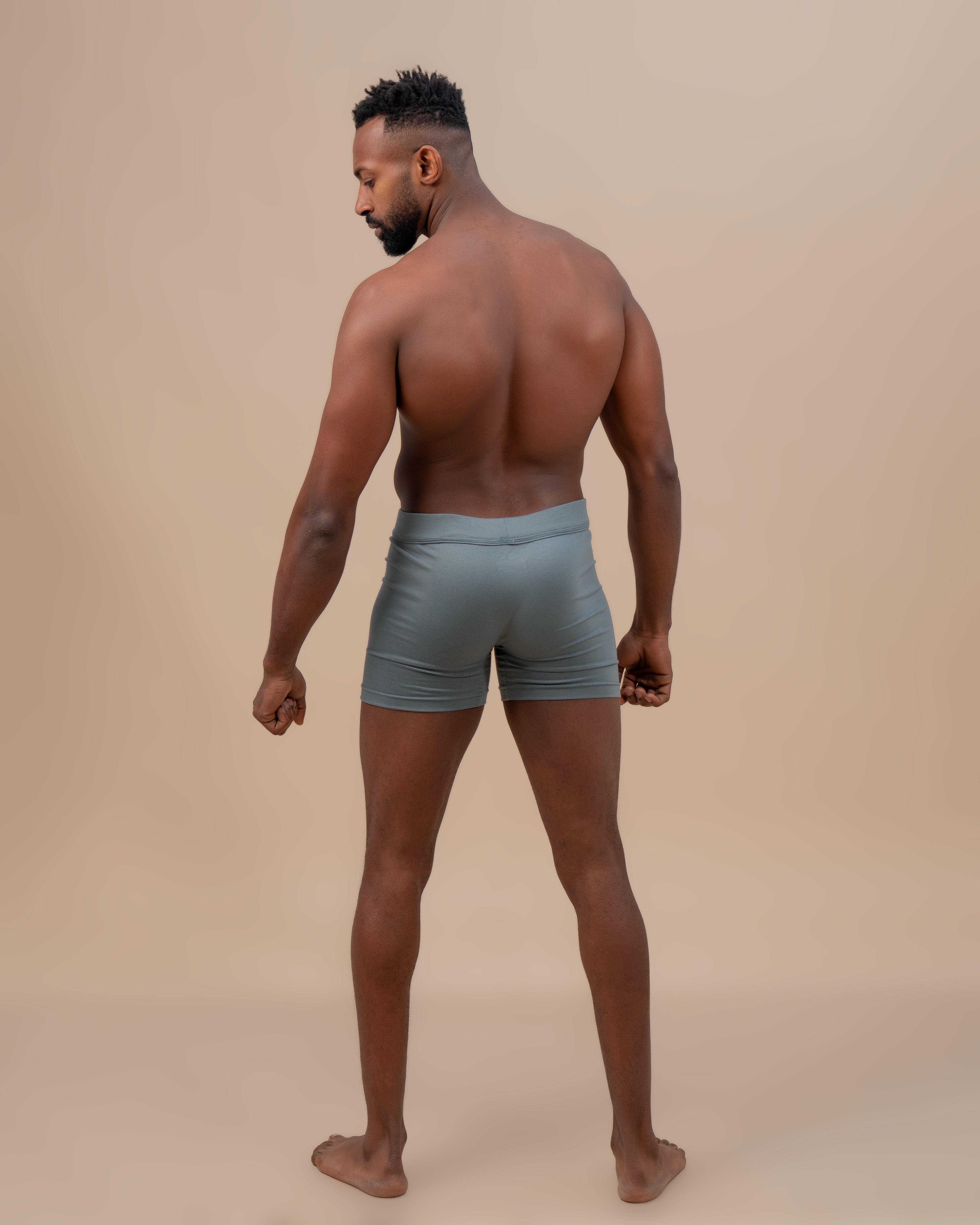 3-Pack Verdant Shore Pure Cotton Boxer Briefs