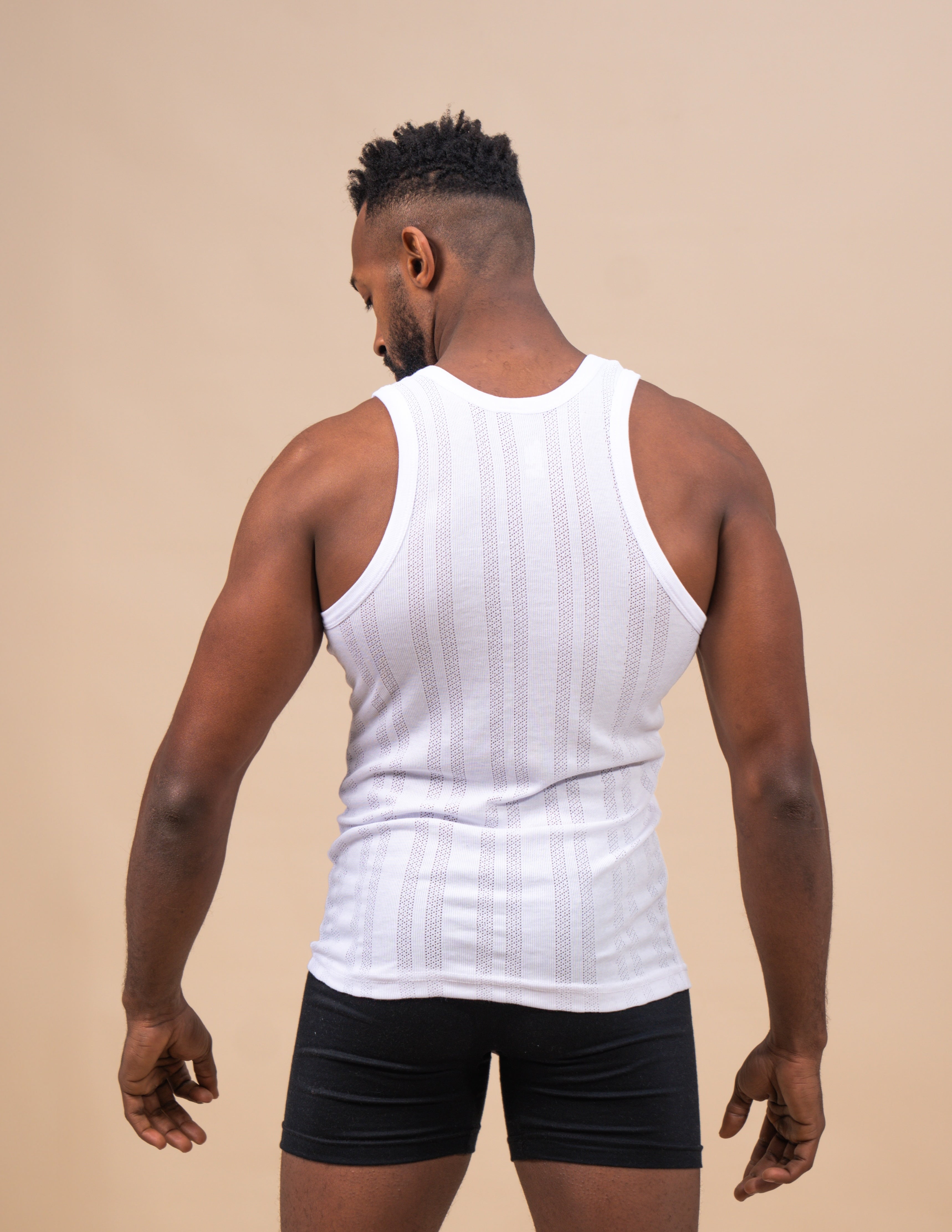 Pure Cotton Pointelle Tank Top