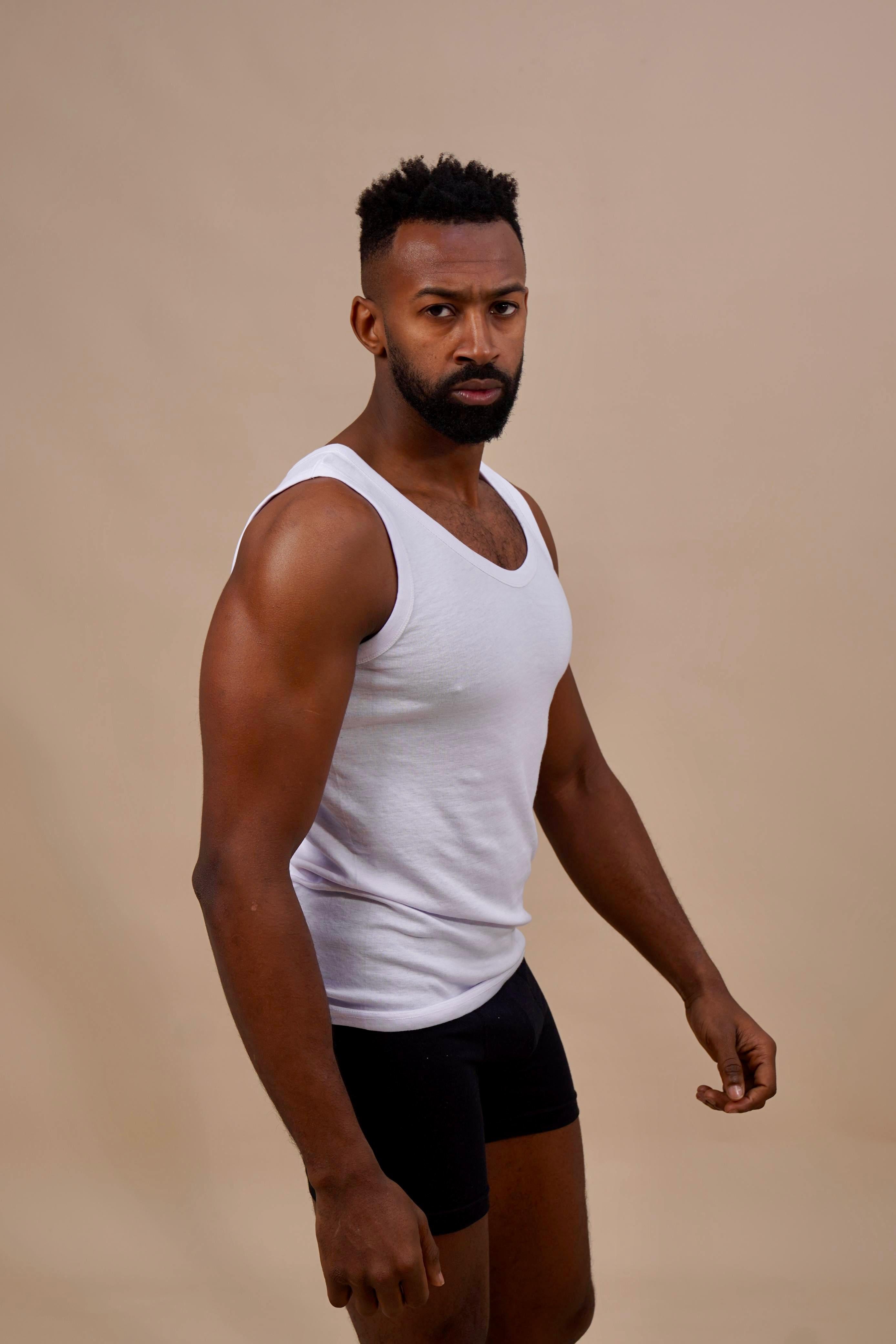 Pure Cotton Ribbed Tank Top